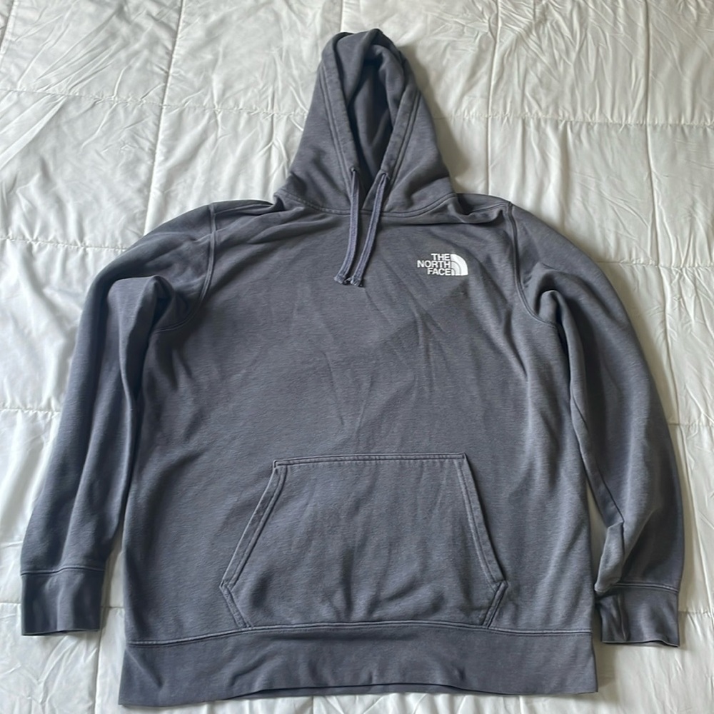 The North Face Muscle Fit Grey Hoodie XL